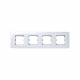 27774-30 PLACA 4 ELEMENTOS (BLANCO BRIL