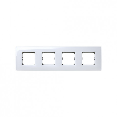 27774-30 PLACA 4 ELEMENTOS (BLANCO BRIL