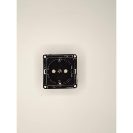 06711SI-N BASE ENCHUFE TT C/PROTECCION INFANTIL NEGRO