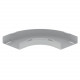 66210 CURVA PLANA 90º 60X200 GRIS