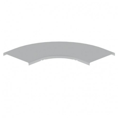 66211 TAPA CURVA PLANA 90º 200 GRIS