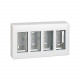 51000004-030 CAJA SUPERFICIE 4 MODULOS BLANCO