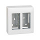 51000002-030 CAJA SUPERFICIE 2 MODULOS BLANCO