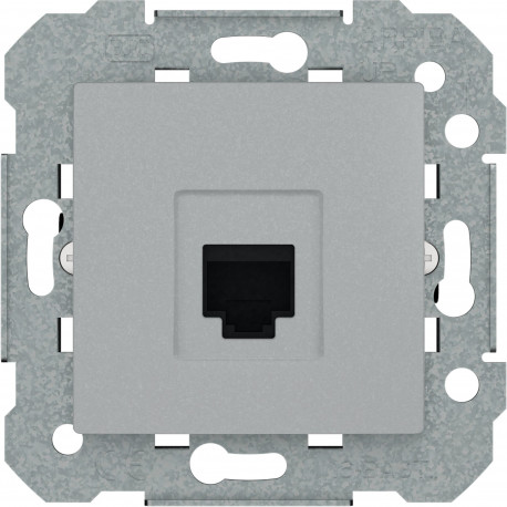 23586-PL VIVA,TOMA RJ45 CAT6,PLATA LUNA