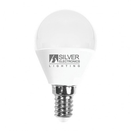 961614 LAMPARA ESFERICA LED 6W 5000K E-14 560lm LUZ BLANCA