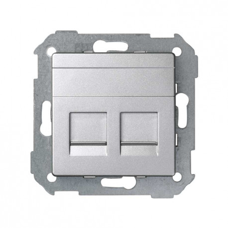 82006-93 Placa v&d plana CG para 2 RJ-4