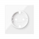 10000041-130 TAPA PARA BASE ENCHUFE SCHUKO BLANCO