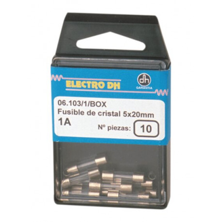 06.103/12/BOX FUSIBLE CRISTAL 5 X 20 12A   UNIDAD