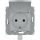 23526-3PL SCHUKO,TAPA ABAT.,PR.INF,IP44 VIVA PLATA LUNA