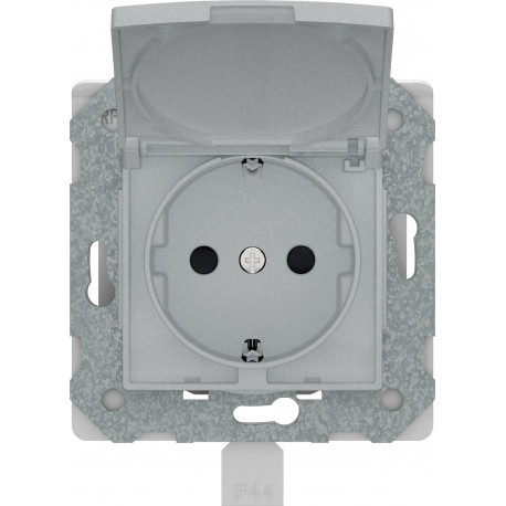 23526-3PL SCHUKO,TAPA ABAT.,PR.INF,IP44 VIVA PLATA LUNA