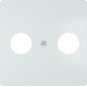 5TG2561-0WH TAPA TELEV.2 AGUJ BLANCO POLAR