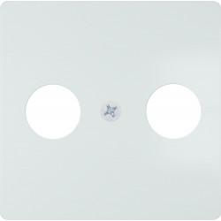 5TG2561-0WH TAPA TELEV.2 AGUJ BLANCO POLAR