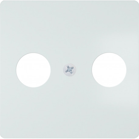 5TG2561-0WH TAPA TELEV.2 AGUJ BLANCO POLAR
