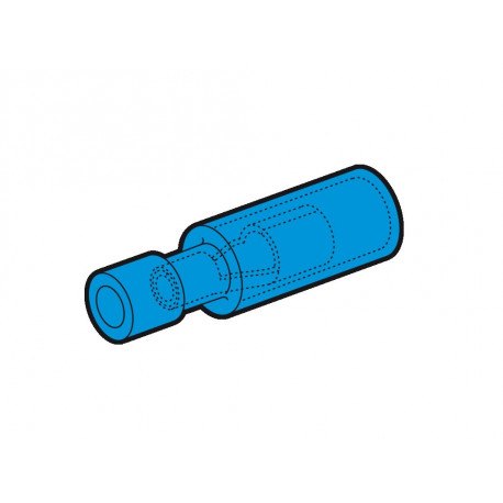 BF-BF5 TERMINAL HEMBRA CILINDRICO AZUL 1,5-2,5