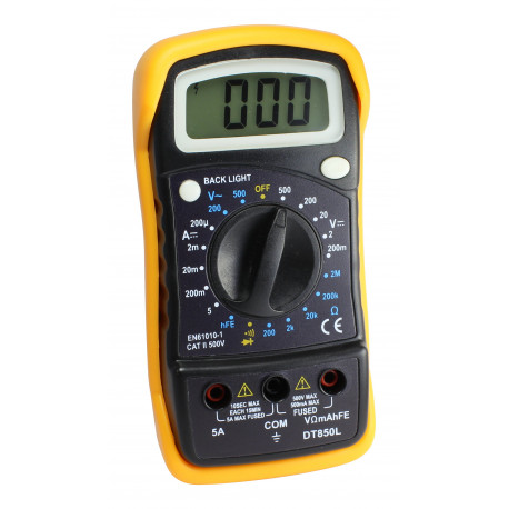 60.108 MULTIMETRO DIGITAL