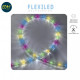 8425998714562 71456 MTS TUBO FLEXILUX LED 2 VIAS 36 LED MULTICOLOR BOBINA 48 MTS