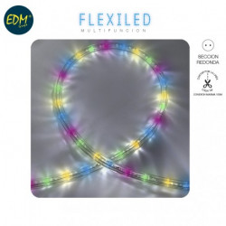 8425998714562 71456 MTS TUBO FLEXILUX LED 2 VIAS 36 LED MULTICOLOR BOBINA 48 MTS