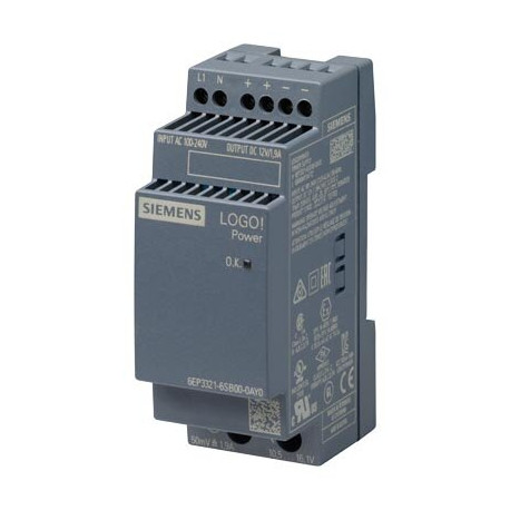 6EP3321-6SB00-0AY0 FUENTE DE ALIMENTACION 12V AC 100-240V DC 110-380V SALIDA DC 12V 1,9A