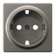 5UH1072-4CM TAPA SCHUKO PARA 18524 CARBONO
