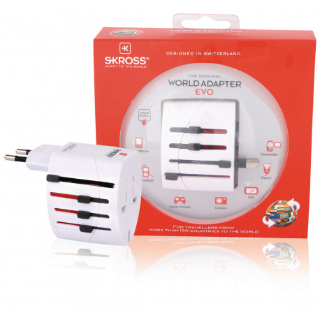 7640112212590 40098 ADAPTADOR DE VIAJE UNIVERSAL 625W EVO