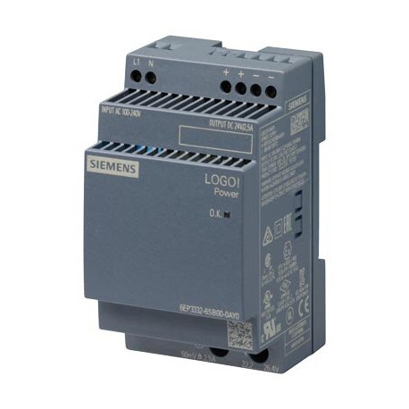 6EP3332-6SB00-0AY0 FUENTE DE ALIMENTACION 24V DC 100-240V SALIDA DC 24V 2,5A