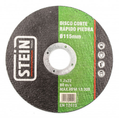 8425160442408 DISCO STEIN CORTE RAPIDO PIEDRA 115X1.2X22