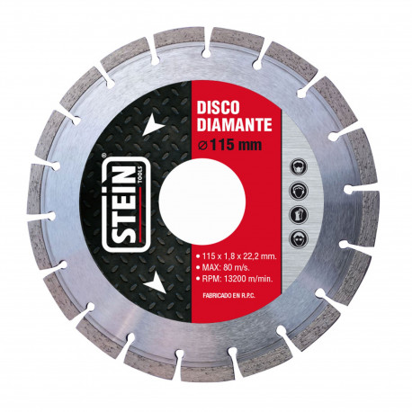8425160459338 DISCO STEIN DIAMANTE SEGMENTADO 115mm USO EN SECO