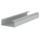 66151 MTS CANALETA LISA 60X150 GRIS 3MTS
