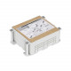 52052102-035 CUBETA DE PLASTICO REGULABLE PAVIMENTO PARA TAPA DE REGISTRO 2MOD.GRIS