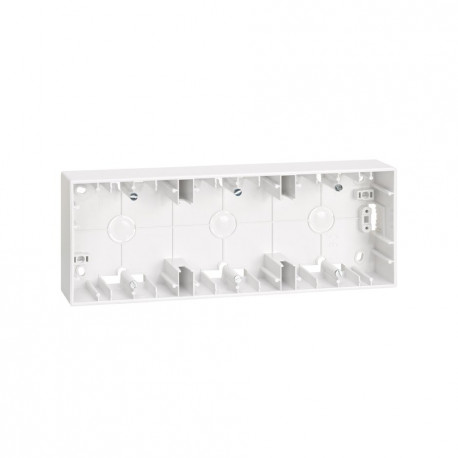 27755-65 CAJA SUPERFICIE 6MOD. BLANCA