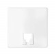 82062-60 TAPA TOMA TELEFONO BLANCA