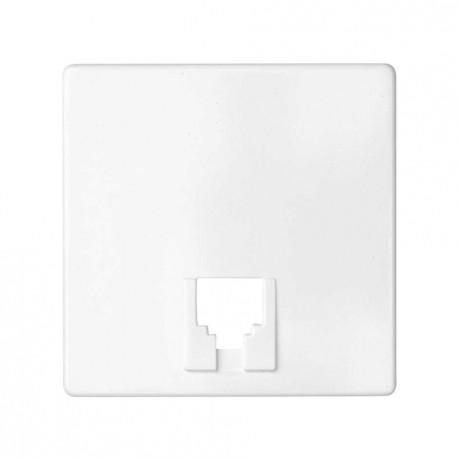 82062-60 TAPA TOMA TELEFONO BLANCA
