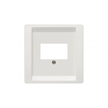 5TG1342-1 PLACA TOMA TELF. DELTA STYLE PLATINO