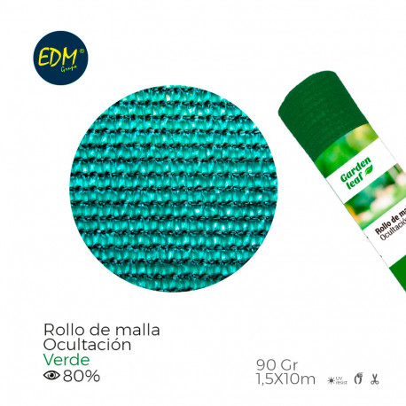 8425998758122 75812 MALLA PLEGABLE VERDE 1,50 X 10 MTS
