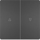 5TG7276-5AC00 TECLA DOBLE PERSIANA ANTRACITA C.
