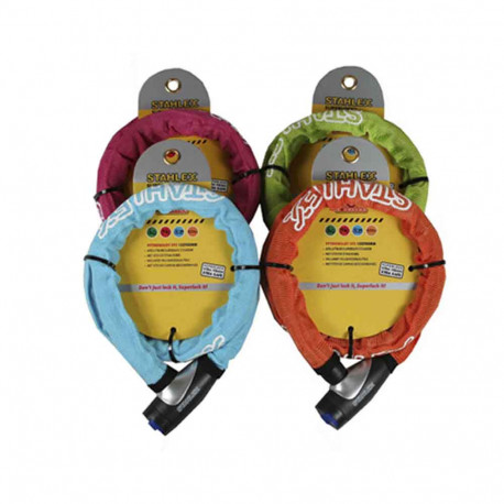 8718026582593 08015 CANDADO BLINDADO 15X900 COLORES SURTIDOS