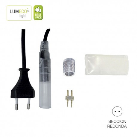 8425998714708 71470 KIT PARA TUBO FLEXILED LUMECO FIJO 1,5 MTS