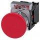 3SU1150-1BA20-1CA0 PULSADOR HONGO COMPLETO ROJO 1NA METALICO