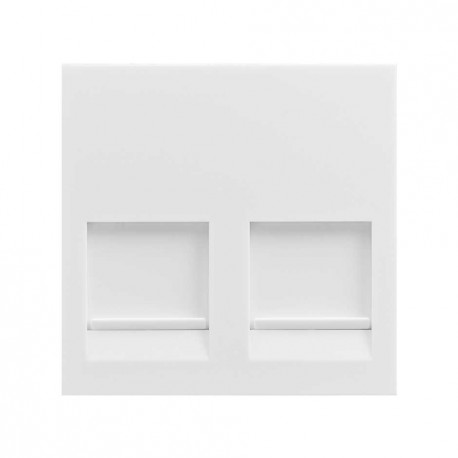 40000089-030 PLACA V&D PLANA CG 2RJ45