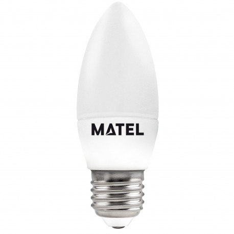 8425160269982 BOMBILLA LED VELA E-27 8W NEUTRA