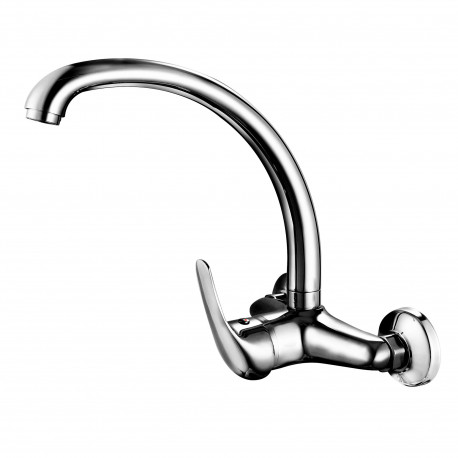 8425160422097 GRIFO MONOMANDO PACIFIC FREGADERO C/TUBO PARED