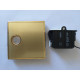 67101.04P INTERRUPTOR UNIPOLAR C/L ORO