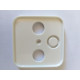 294819 PLACA TOMA TV BLANCA POLAR ATELIER