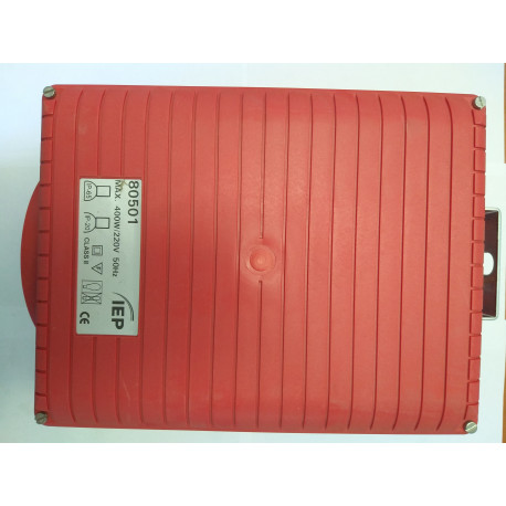 80501 LUMINARIA IND. ROJA LAM. DESCARG.