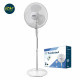 8425998335101 33510 VENTILADOR PIE 45W 40CM BASE CIRCULAR ALTURA REGULABLE 65-85 M