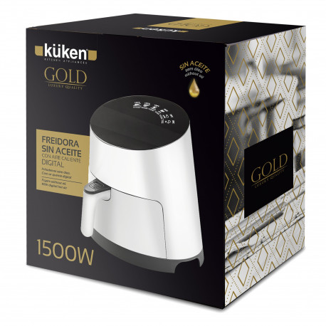34444 FREIDORA SIN ACEITE KUKEN 1500W