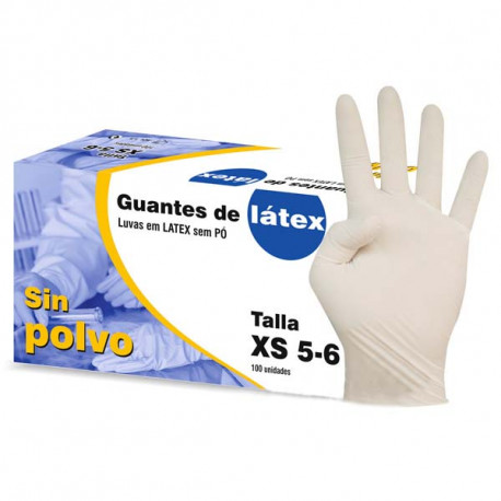 8436485171171 U10408 GUANTES LATEX SIS  SIN POLVO TALLA M