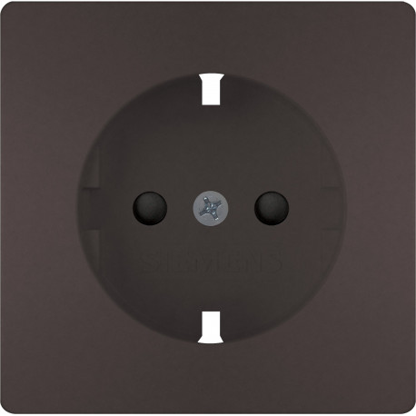 5UH1273-2CH TAPA SCHUKO,PROT.INF., STYLE CHOCOLATE