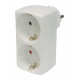 36.058 ADAPTADOR DOBLE 16A/250V