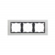 82837-31 MARCO 3 ELEMENTOS INOX MATE S NATURE